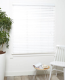 Houten Jaloezie Luxe Hoogglans Wit Afbeelding 1