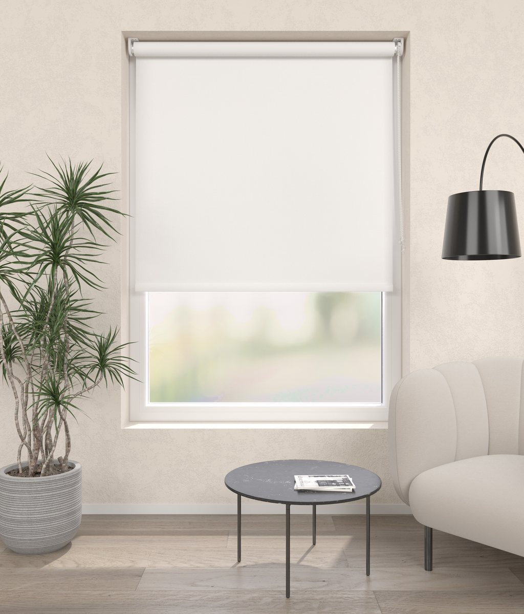 Rolgordijn Trend Rome Verduister Wit 5150 Afbeelding 1