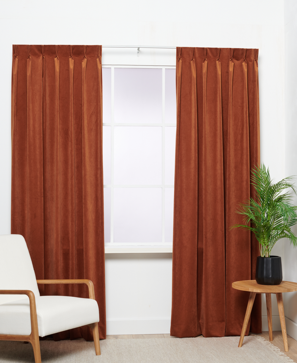 Trend Velours Cognac 56