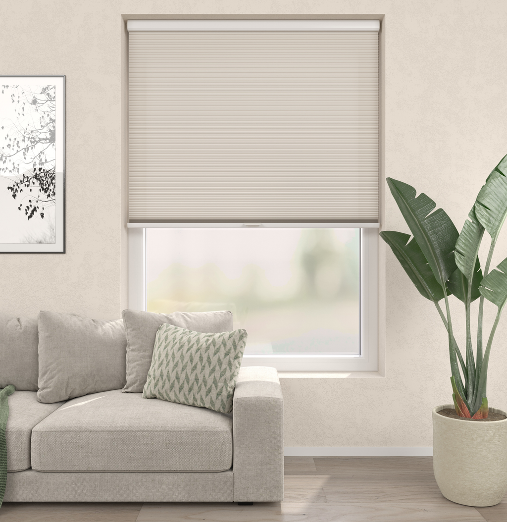 Plissé Gordijn Premium Parijs Lichtbeige 110 Afbeelding 1