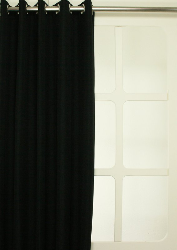 Gordijn Brandvertragend Rusticae Zwart 24 Afbeelding 2