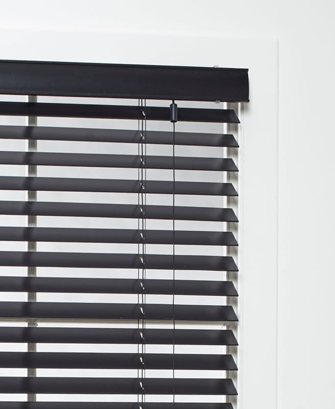 Houten Jaloezieen - Trend Zwart