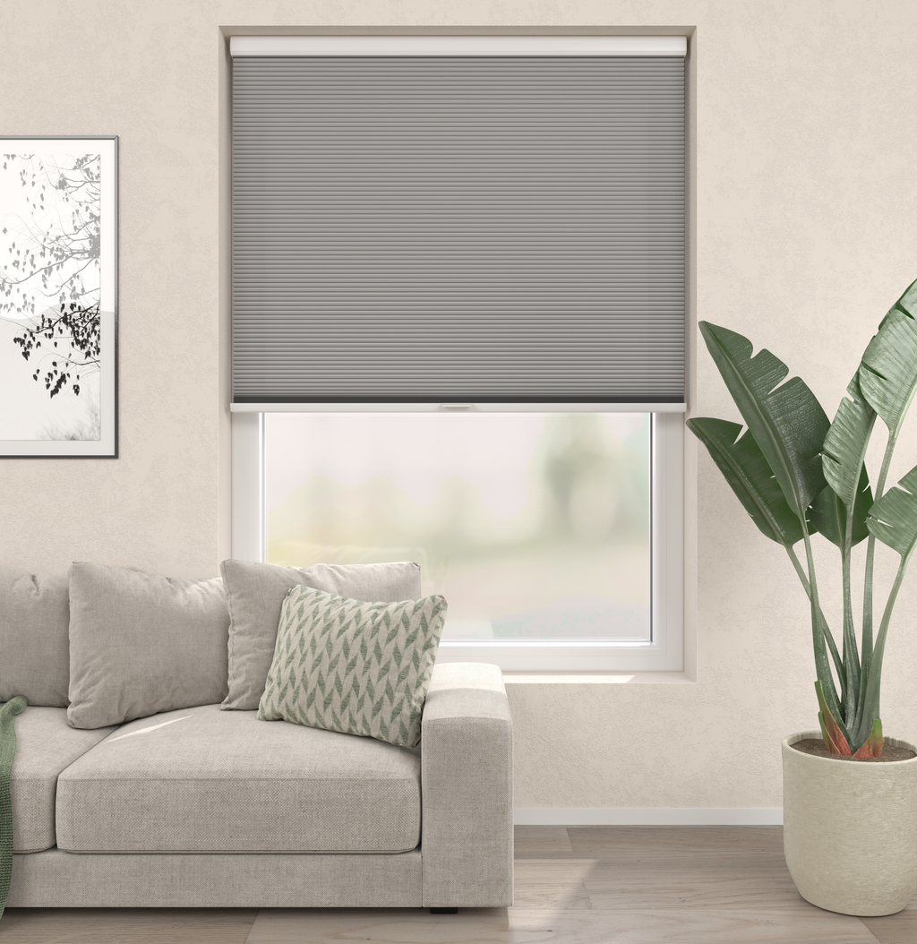 Plissé Gordijn Premium Parijs Grijszand 230 Afbeelding 1