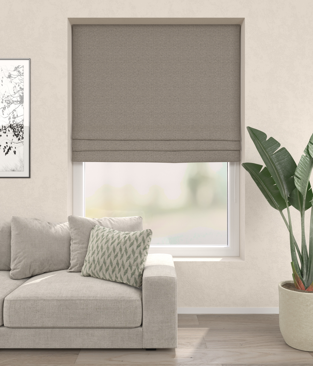 Vouwgordijn Liso Grijs/Taupe 09