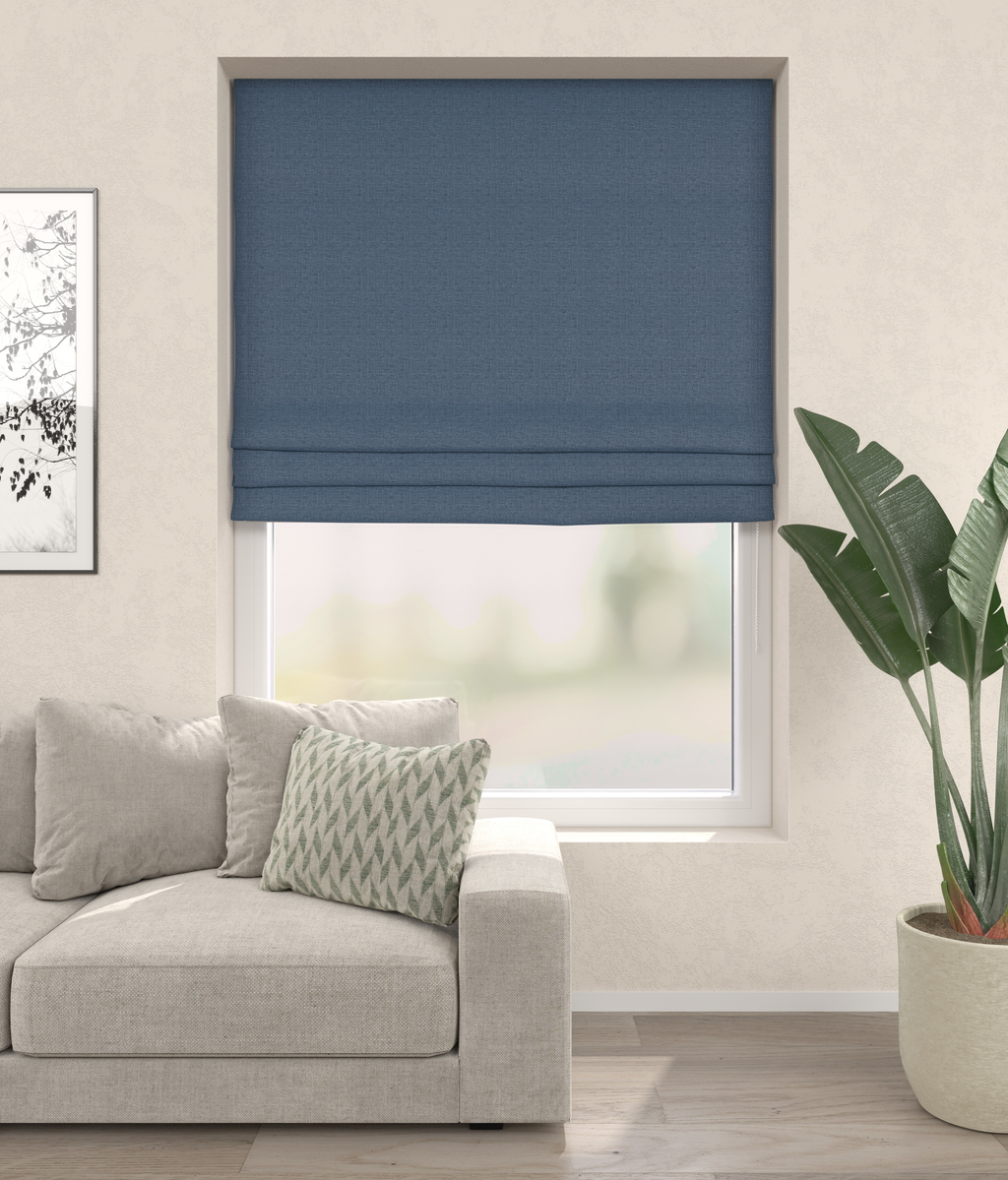 Vouwgordijn Liso Blauw 44