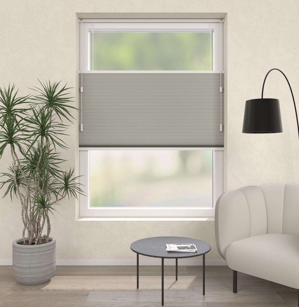 Plissé gordijnen Monaco Lichtgrijs 10