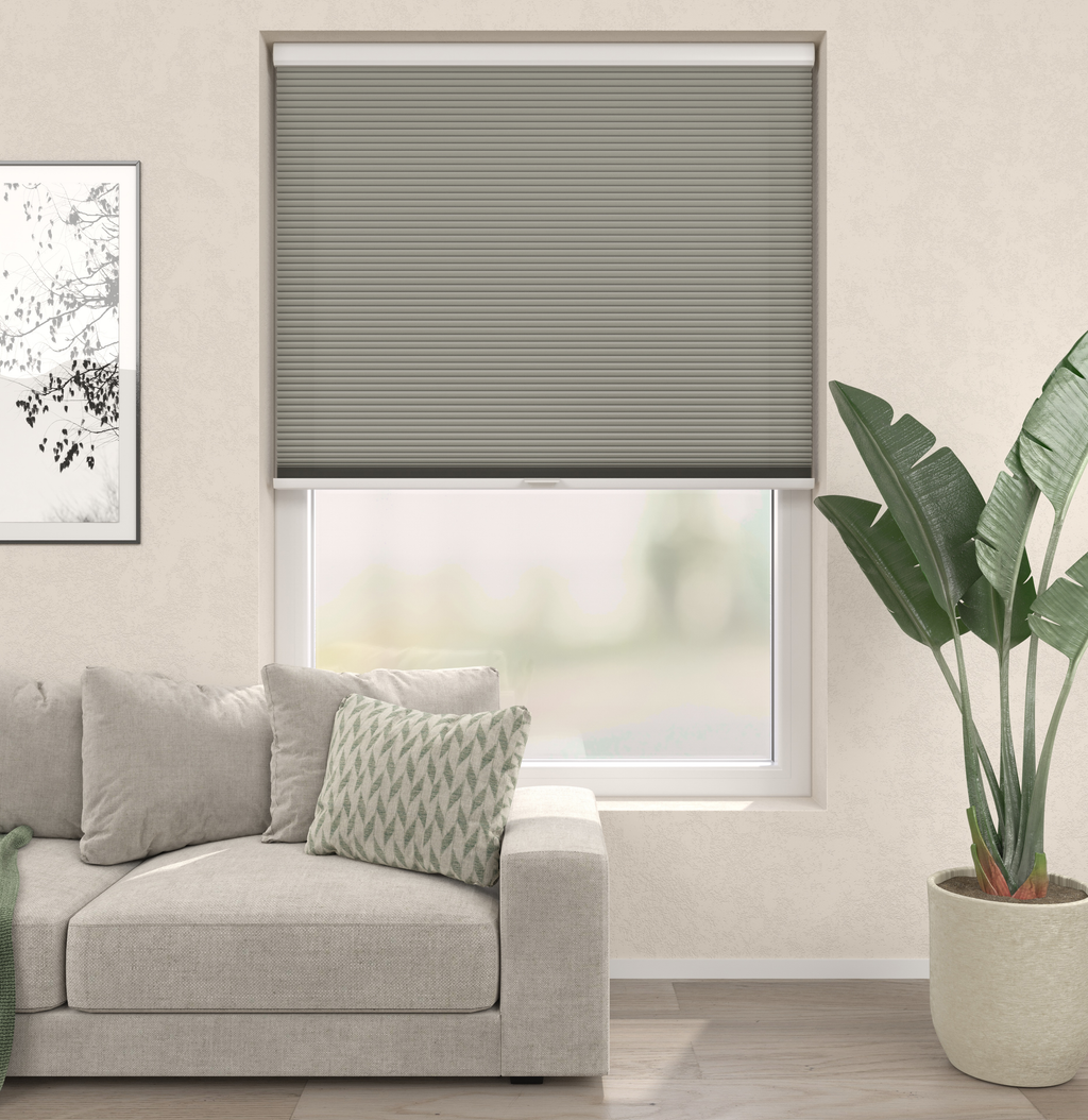 Elektrische Plissé gordijnen Monaco Lichtgrijs 10