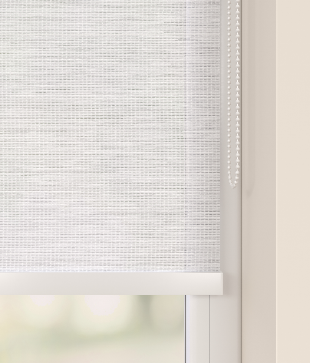 Rolgordijn Siena Bamboe Wit 2 Afbeelding 2