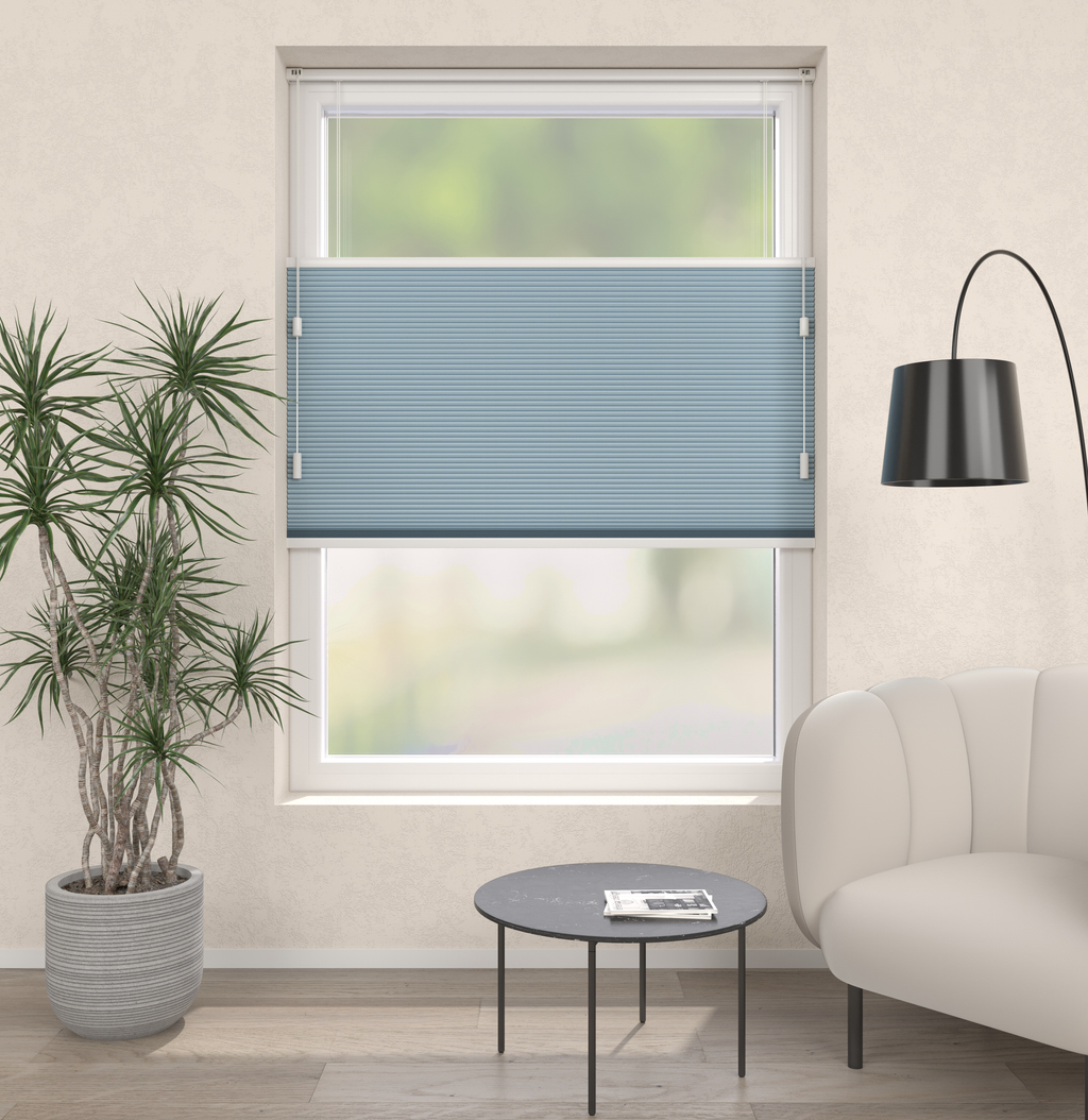 Plissé Gordijn Trend Zachtgroen 08 Afbeelding 1