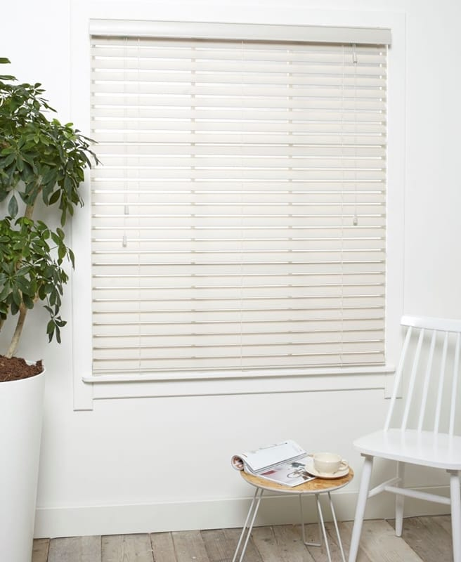 Houten Jaloezie Trend Licht Beige Afbeelding 1