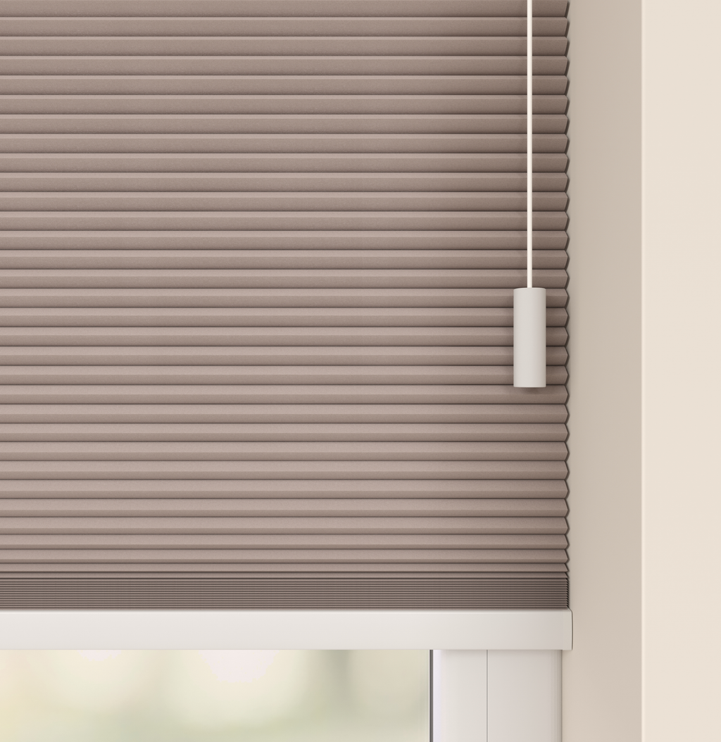 Plissé gordijnen Parijs Oud Roze 741-20