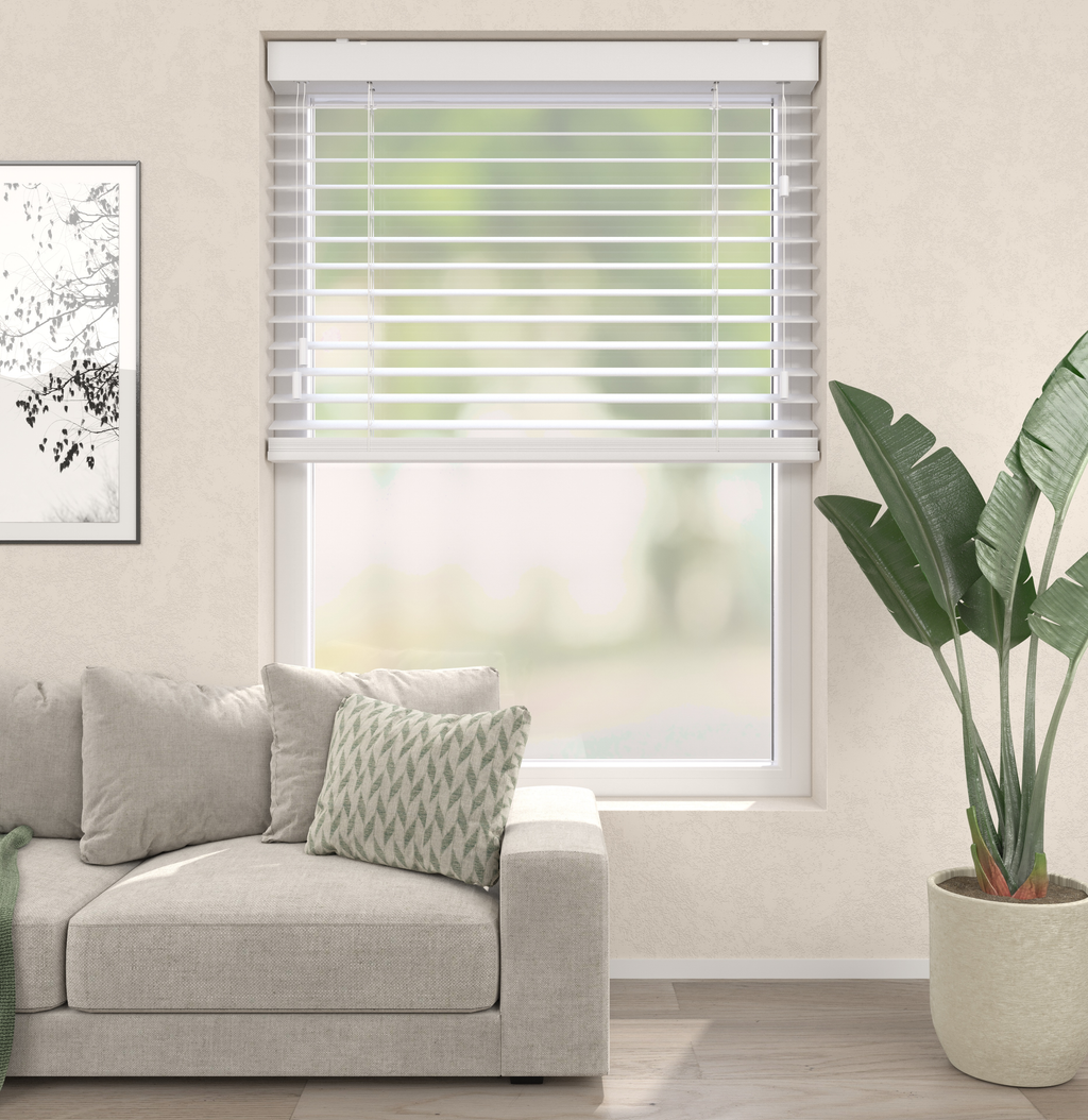 Houten Jaloezieën - Premium Wit