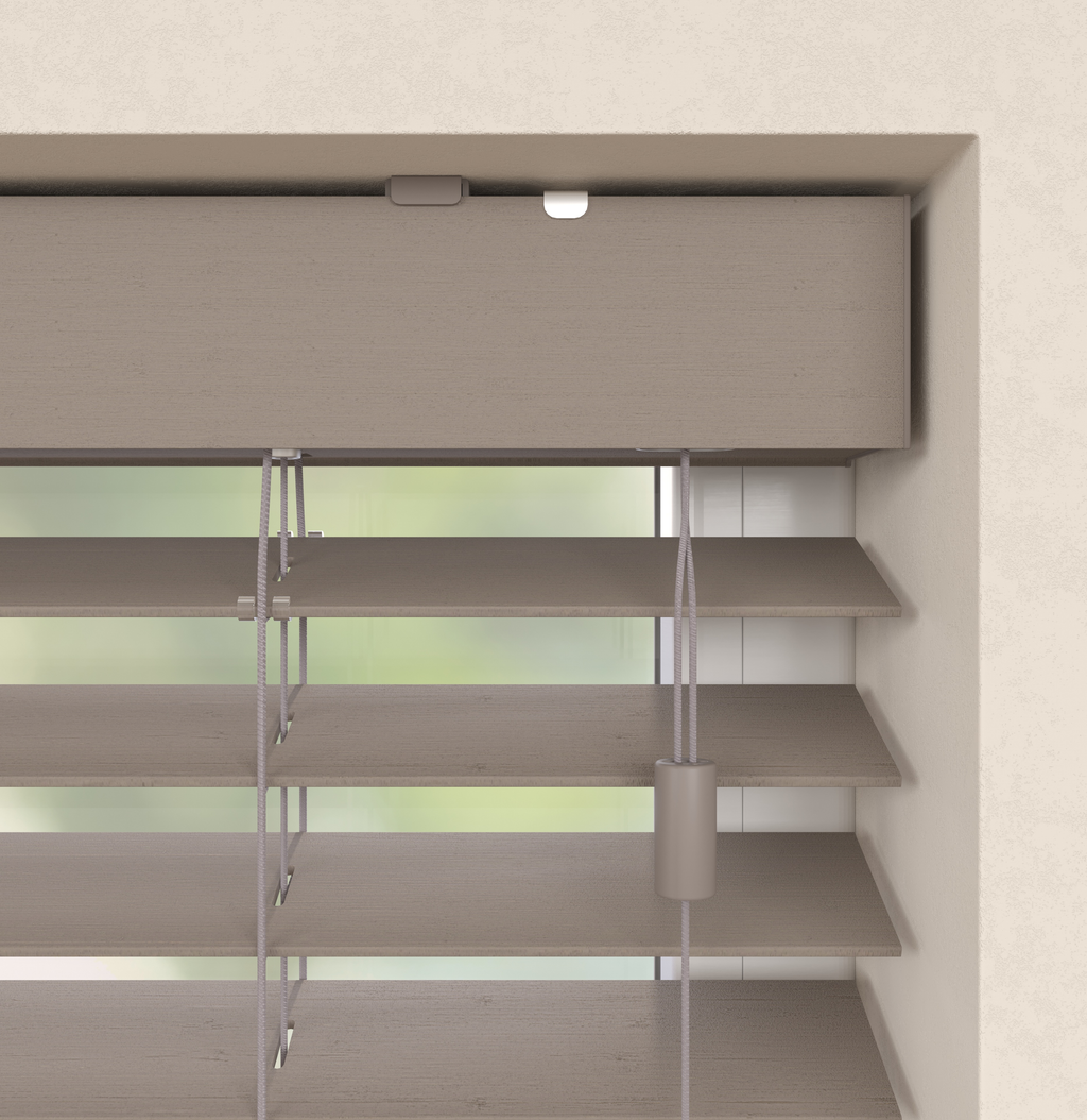 Bamboe Jaloezieën - Warm Grijs