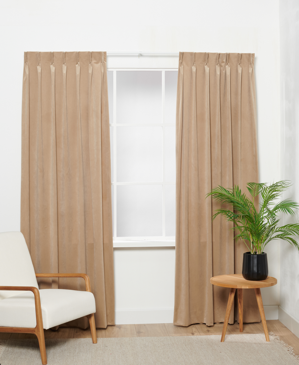 Trend Velours Lichtbeige 9909