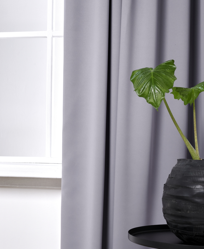 Gordijn Brandvertragend Uni Grijs Afbeelding 2