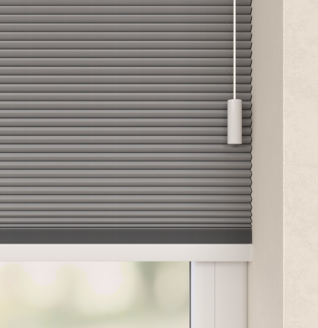 Plissé gordijnen Trend Grijs Verduister 13