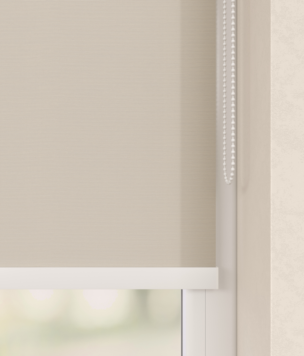 Elektrisch Rolgordijn Florence Lichtzand 100