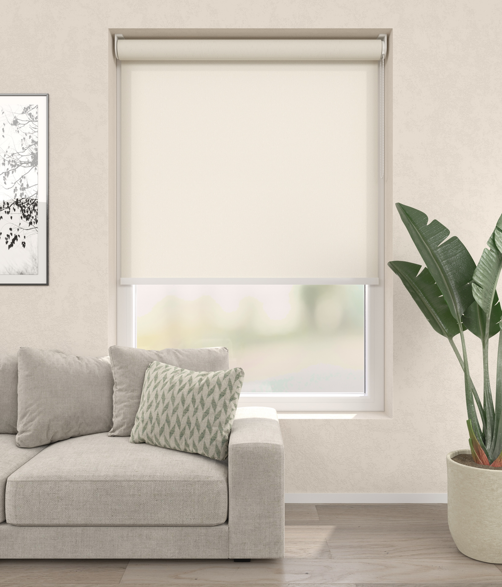 Elektrisch Rolgordijn Rome Ecru 200