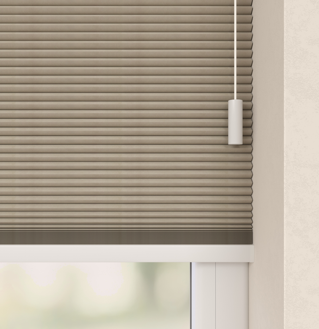 Plissé gordijnen Trend Zand 04