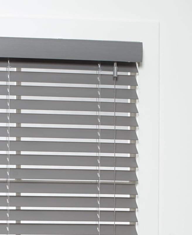 PVC Jaloezieen - Donkergrijs Reliëf