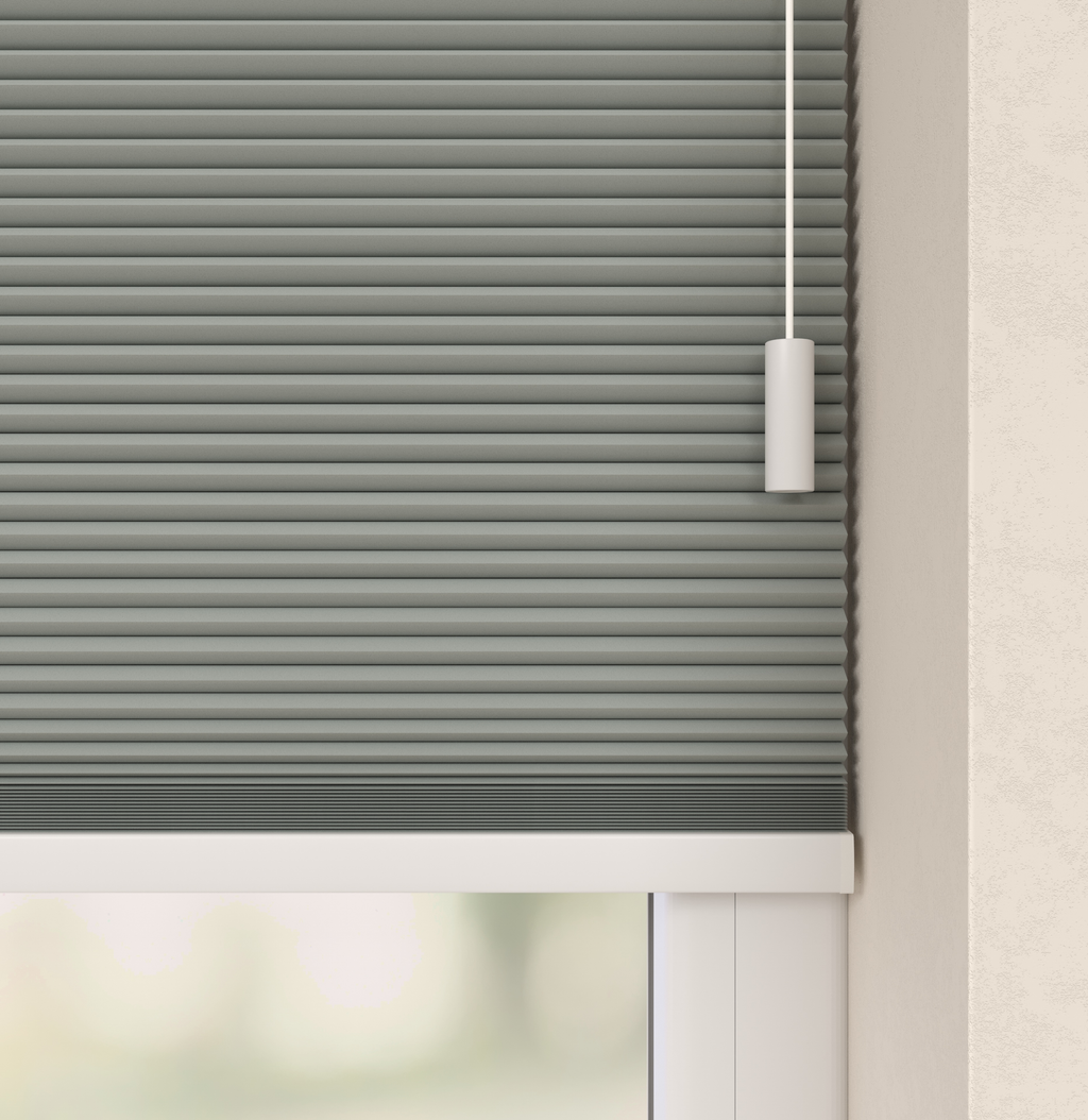 Plissé gordijnen Monaco Grijs 11