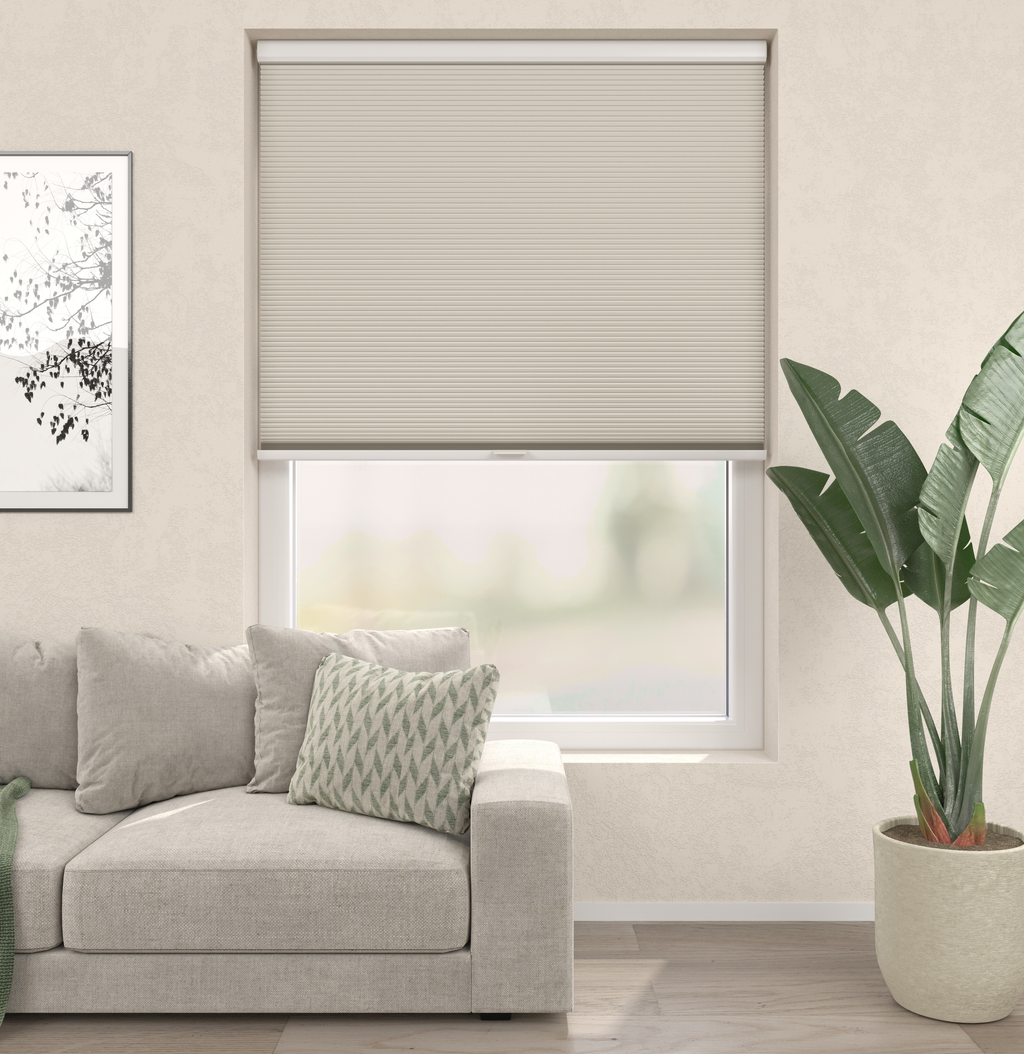 Plissé Gordijn Premium Parijs Lichtbeige Verduister 5110 Afbeelding 1