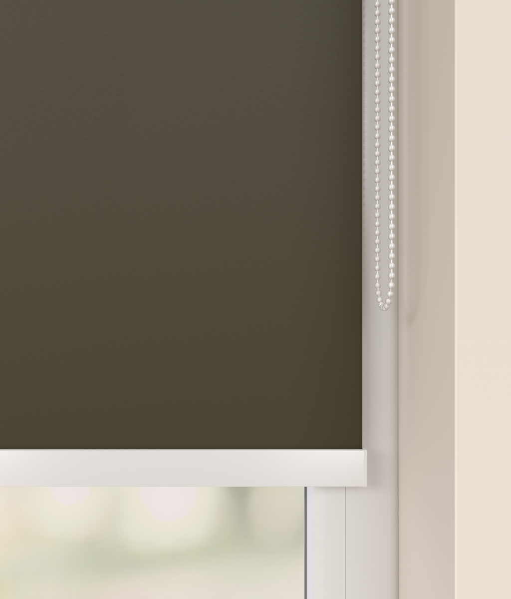 Elektrisch Rolgordijn Rome Verduister Olijf Groen 5852