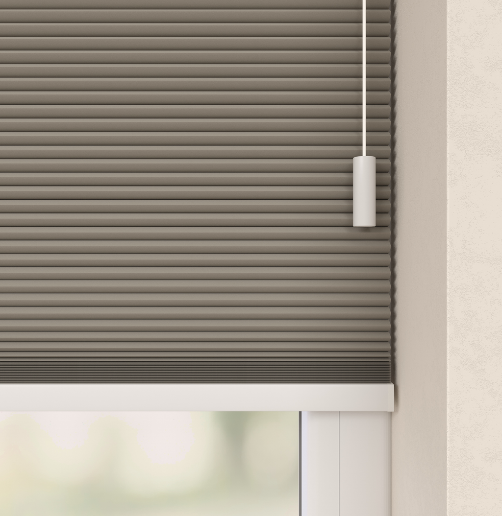 Plissé gordijnen Monaco Zand 04