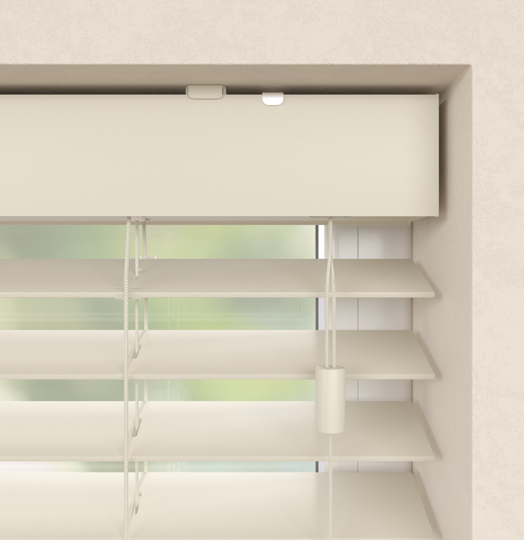 Houten Jaloezieën - Premium Zand