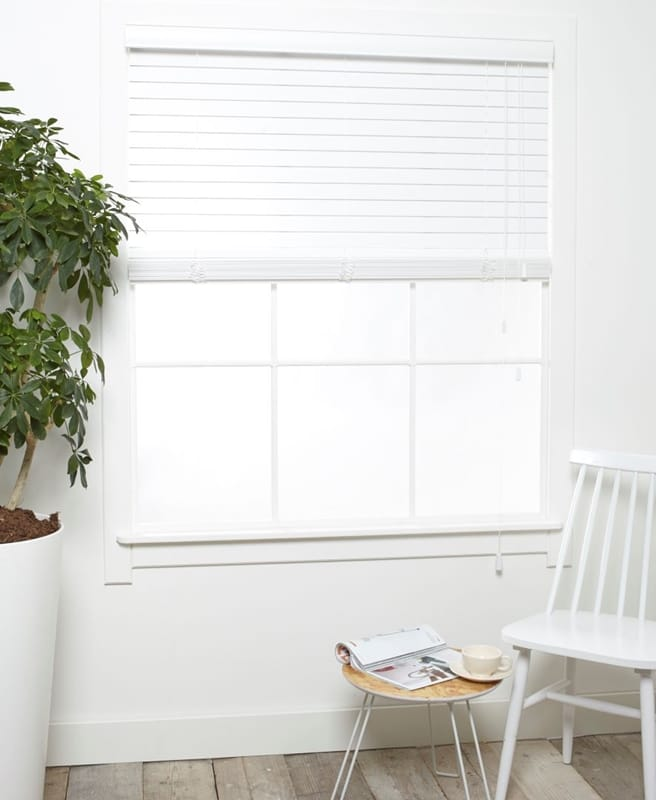 Houten Jaloezieen - Luxe Wit