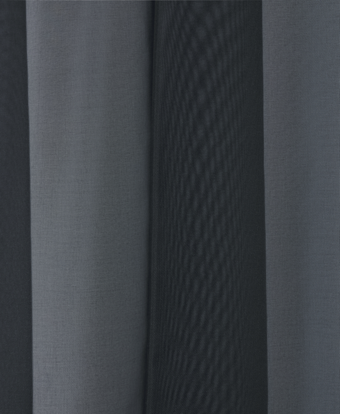 Vitrage Franse Voile Zwart Afbeelding 2