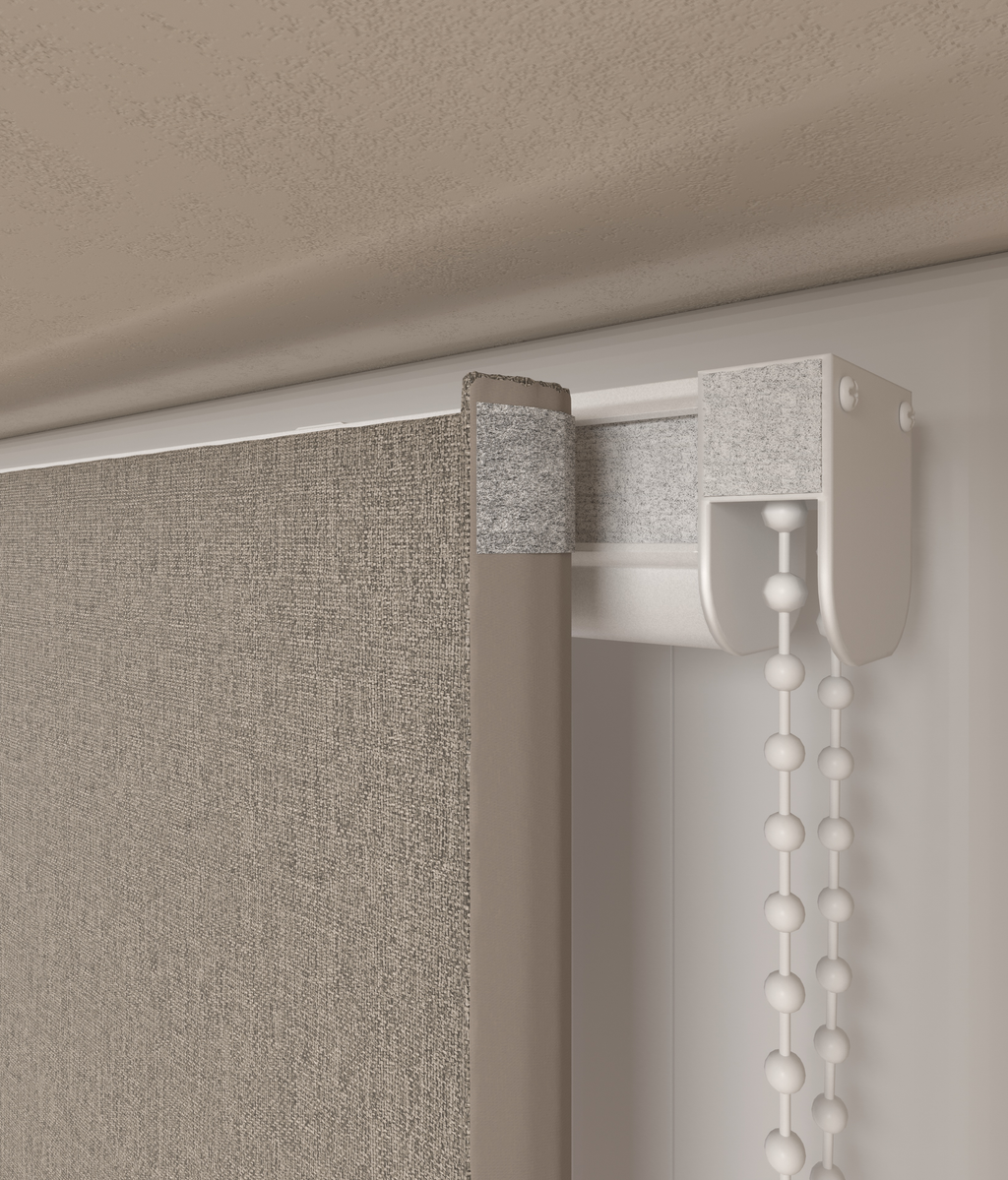 Vouwgordijn Liso Grijs/Taupe 09