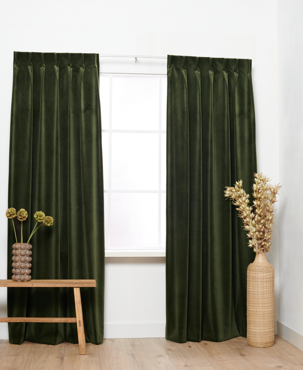 Luxury Velvet Olijf Groen 500