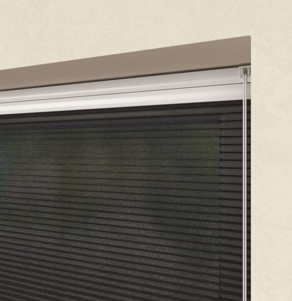 Plissé gordijnen Saint-Tropez Antraciet 05