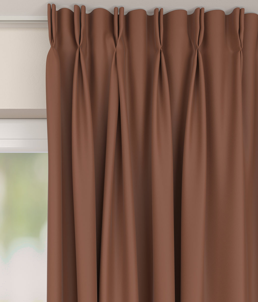 Gordijn Verduistergordijn Terracotta Afbeelding 2