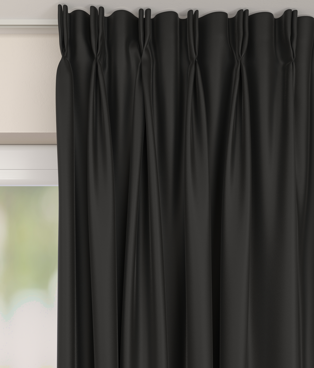 Gordijn Verduistergordijn Zwart Afbeelding 2