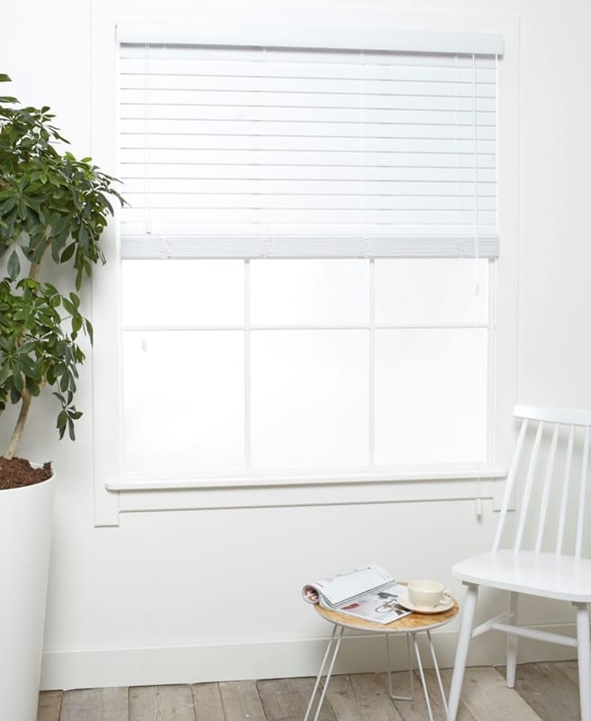 PVC Jaloezieen - Wit Reliëf