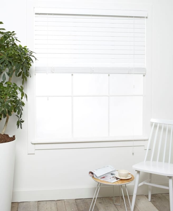 Houten Jaloezieen - Trend Wit