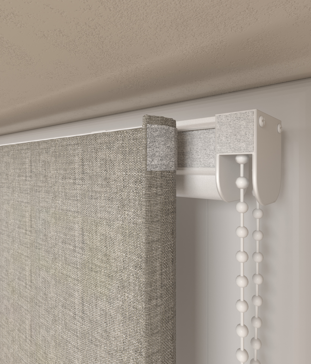 Vouwgordijn Serge Grijs 16701