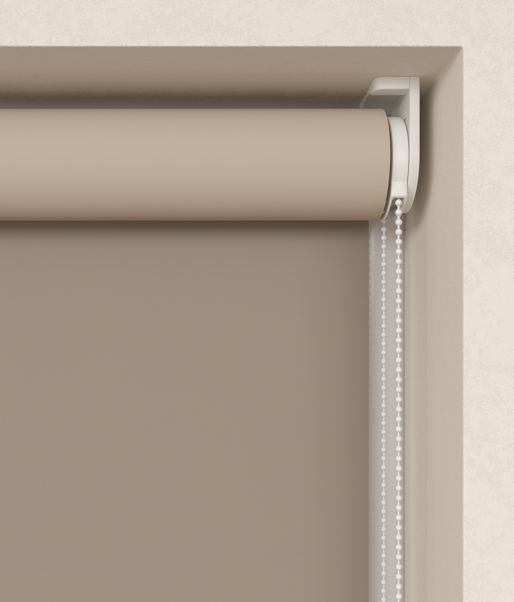 Elektrisch Rolgordijn Rome Verduister Zand 5540