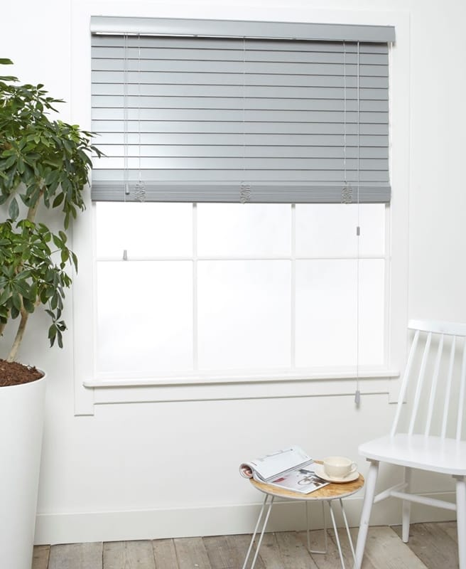 Houten Jaloezieen - Trend Grijs