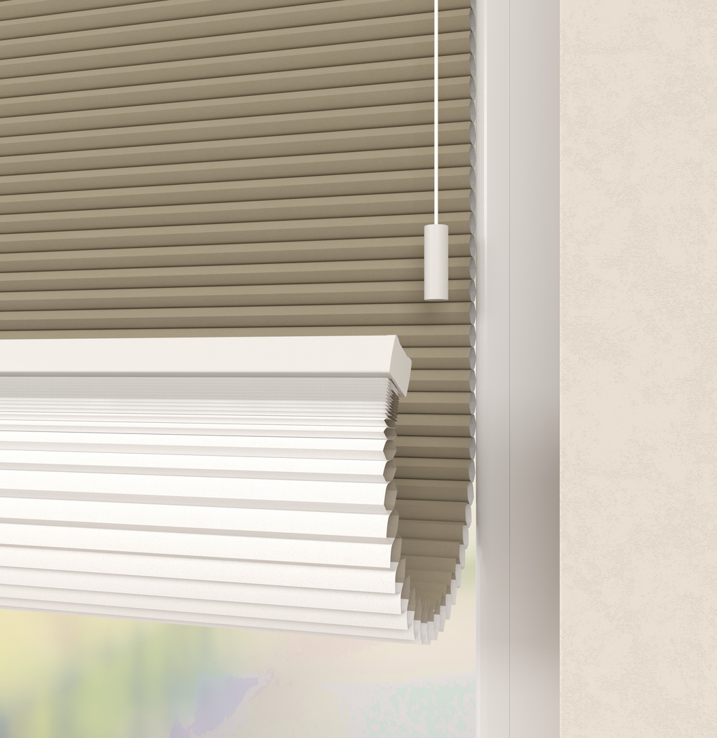 Plissé gordijnen Parijs Zand 170