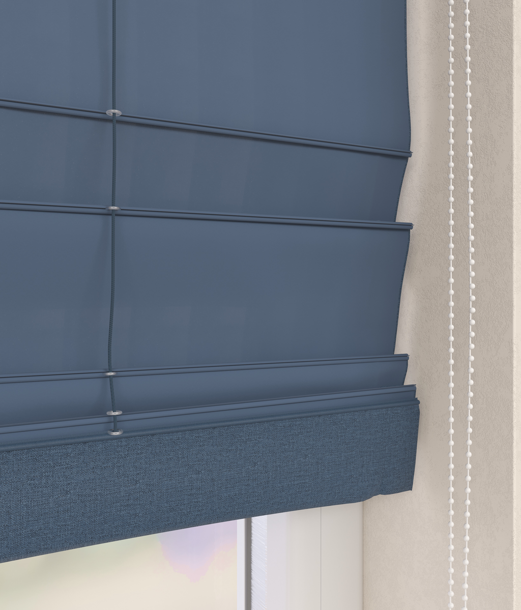 Vouwgordijn Liso Blauw 44