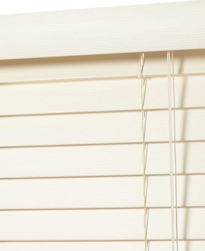 PVC Jaloezieen - Creme Reliëf
