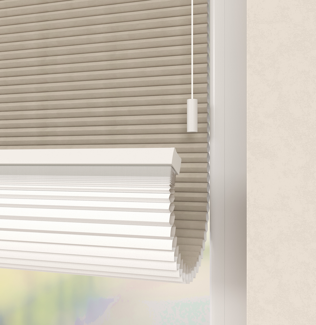 Plissé gordijnen Trend Zand 04