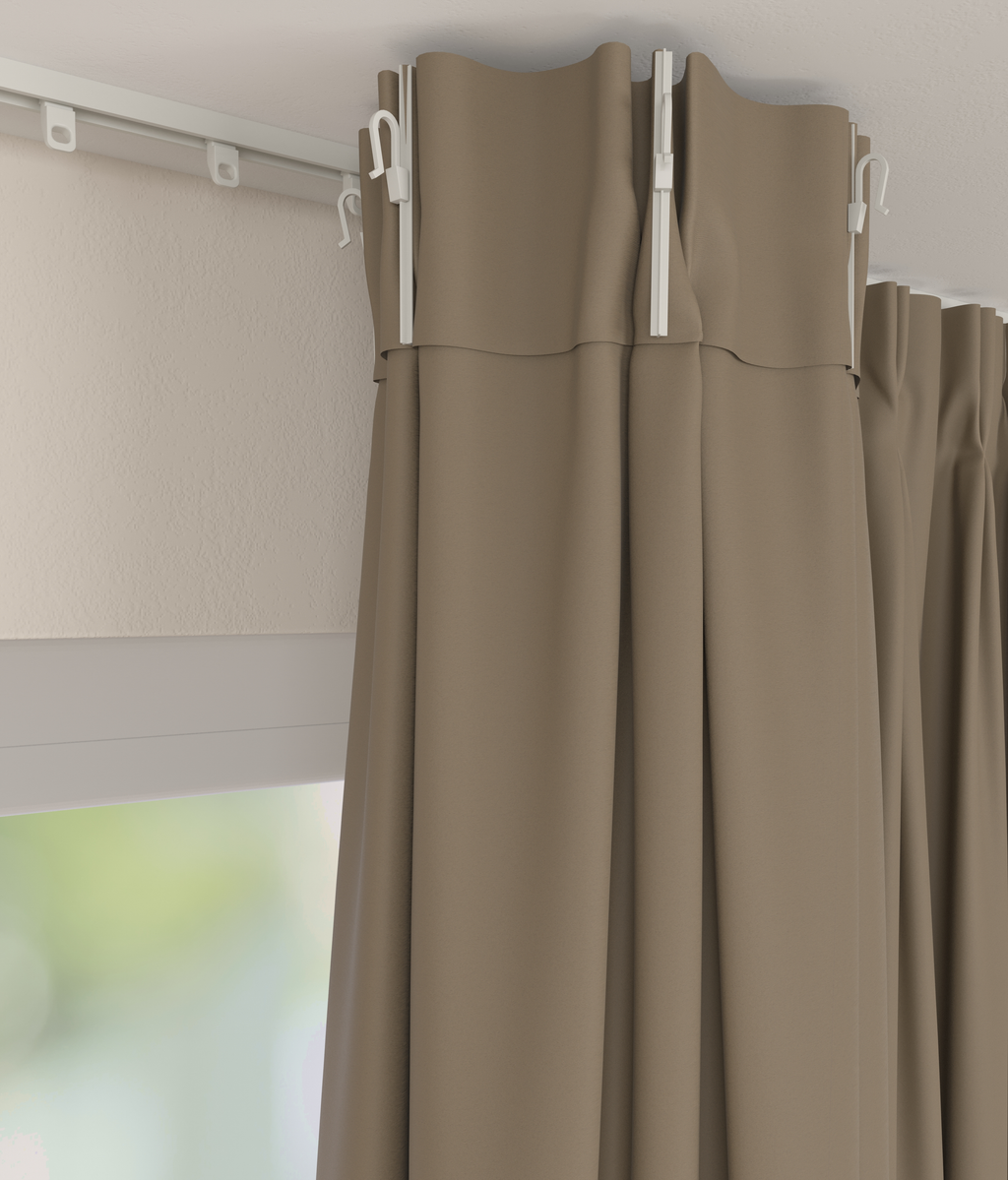 Verduistergordijn Zand