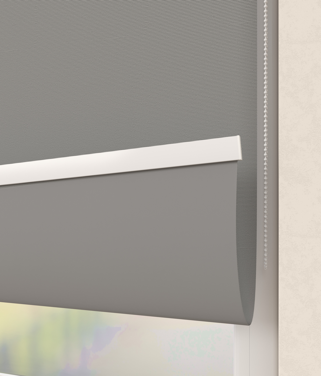 Elektrisch Rolgordijn Rome Verduister Grijs 5610