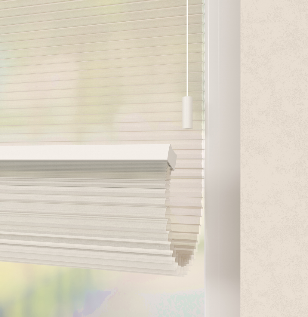 Plissé gordijnen Saint-Tropez Lichtzand 03