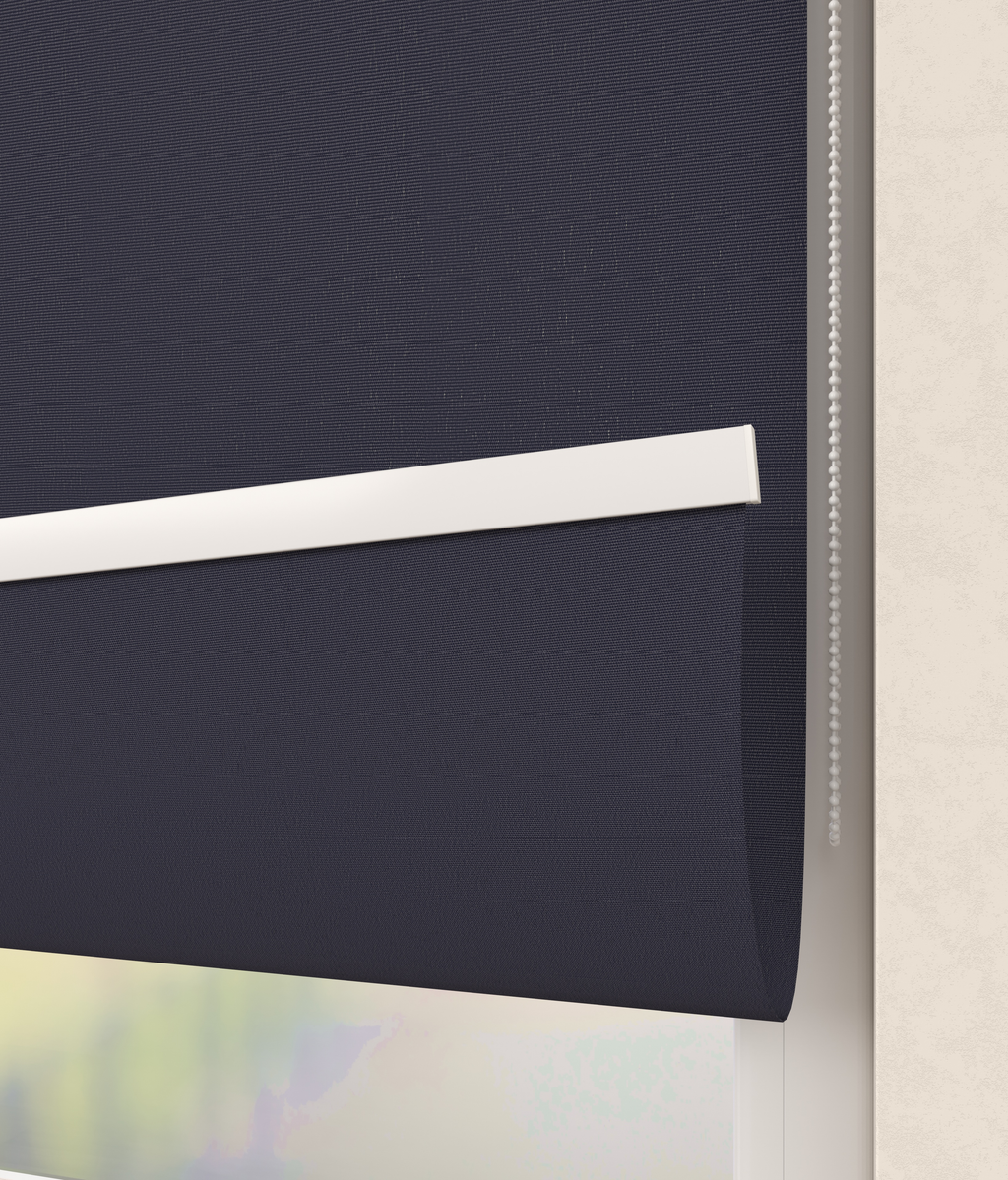 Elektrisch Rolgordijn Rome Blauw 1000