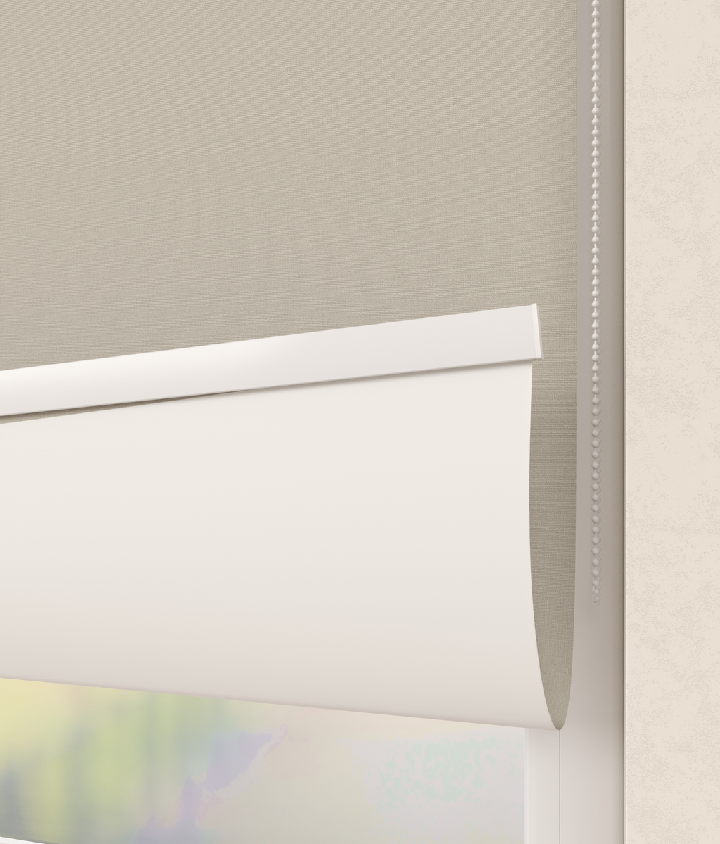 Elektrisch Rolgordijn Bologna Verduister Lichtbeige 6400